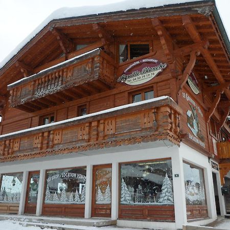 Chalet Hotel Aiguille Blanche Logis Les Gets Exterior foto