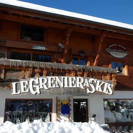 Chalet Hotel Aiguille Blanche Logis Les Gets Exterior foto