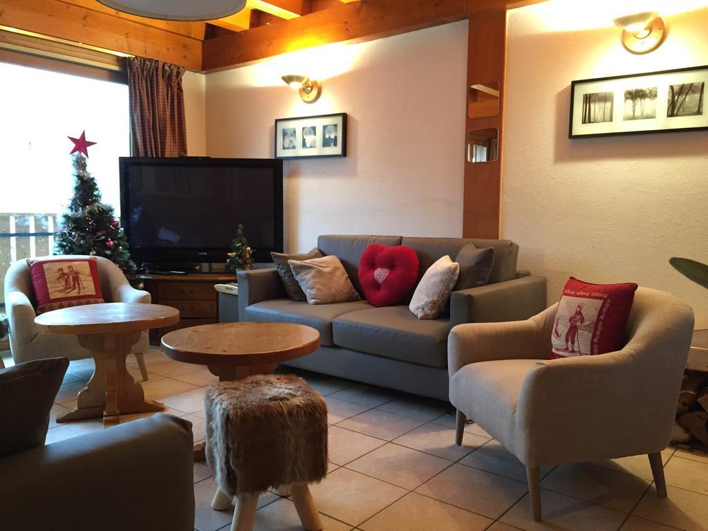 Chalet Hotel Aiguille Blanche Logis Les Gets Exterior foto