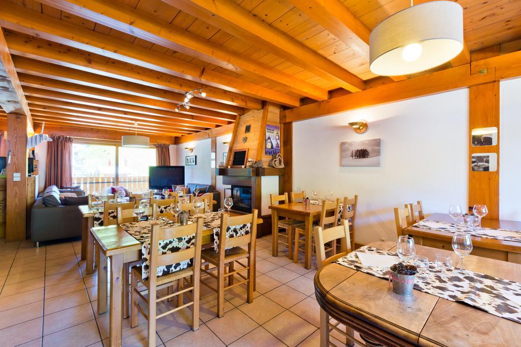 Chalet Hotel Aiguille Blanche Logis Les Gets Exterior foto