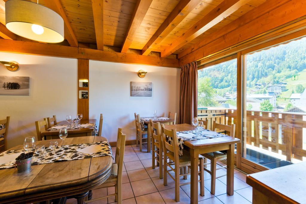 Chalet Hotel Aiguille Blanche Logis Les Gets Exterior foto