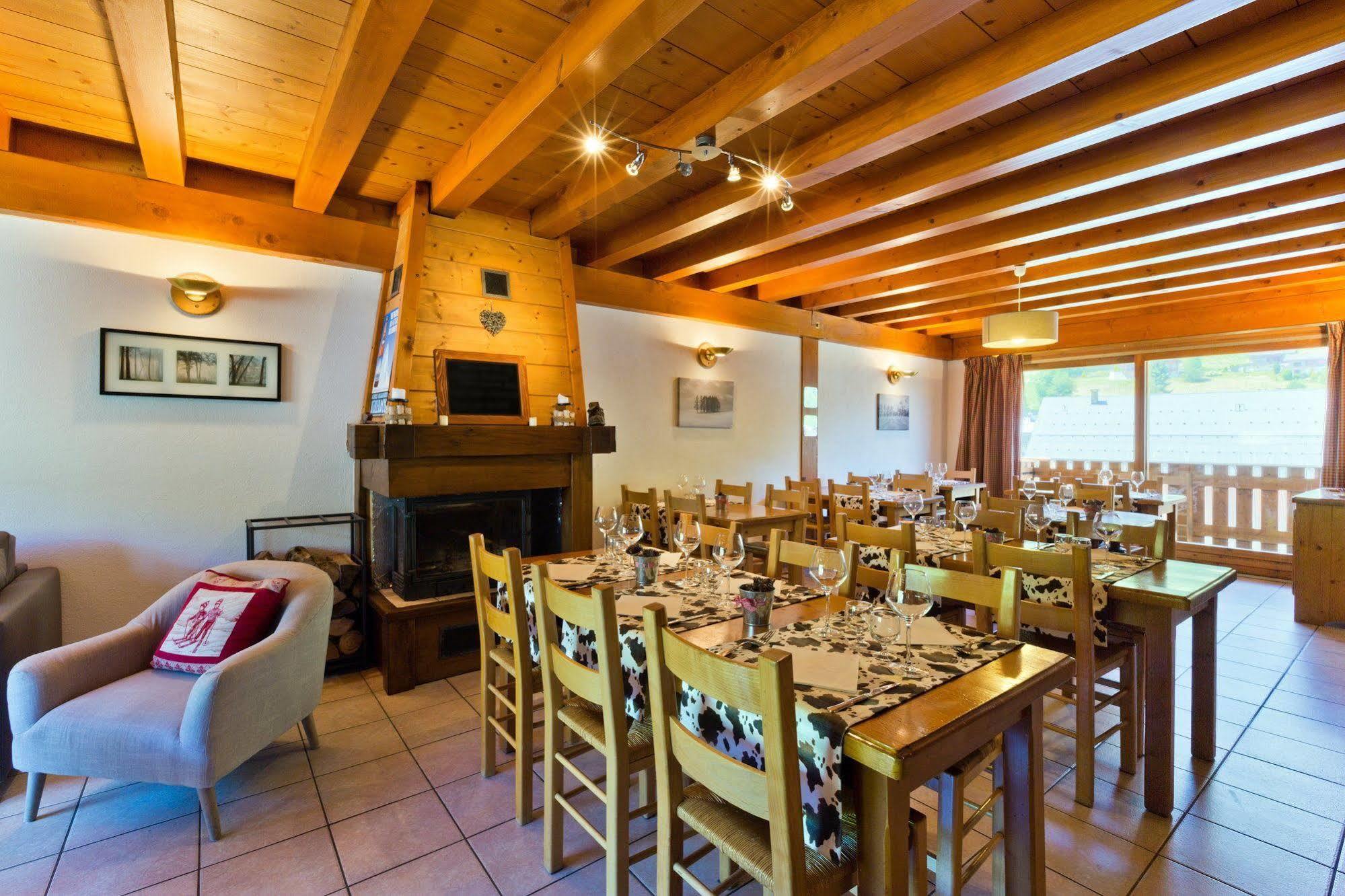 Chalet Hotel Aiguille Blanche Logis Les Gets Exterior foto