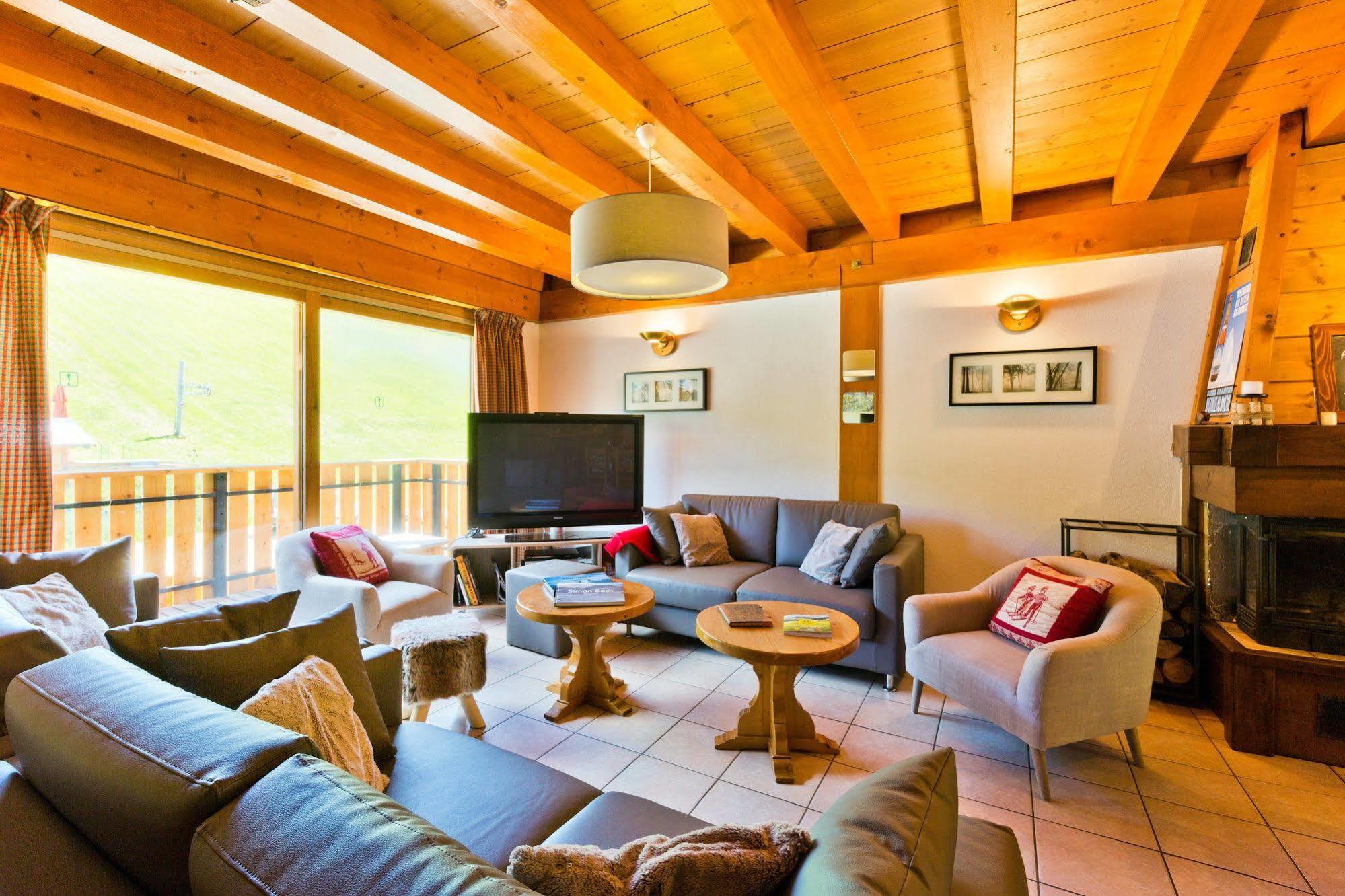 Chalet Hotel Aiguille Blanche Logis Les Gets Exterior foto