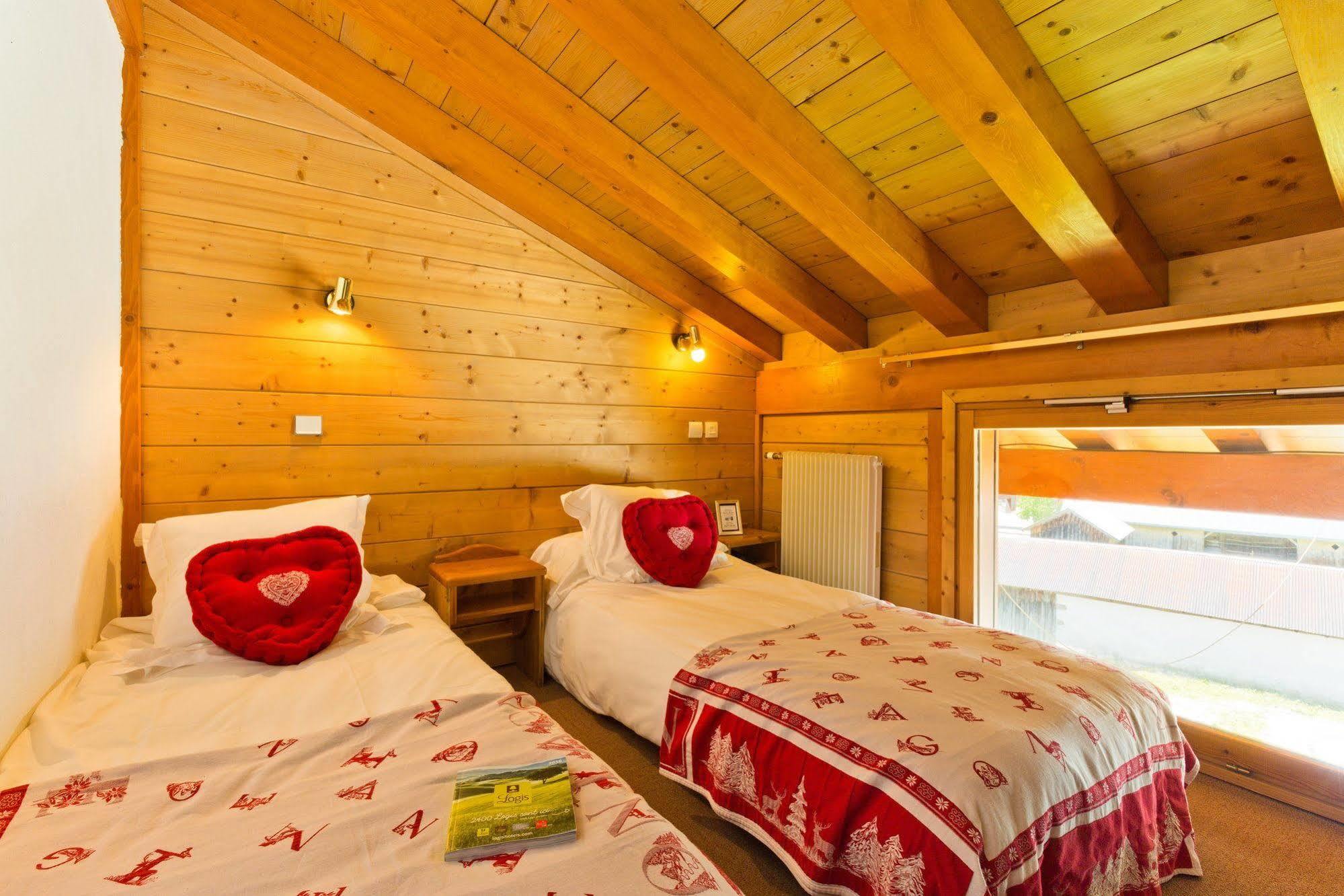 Chalet Hotel Aiguille Blanche Logis Les Gets Exterior foto